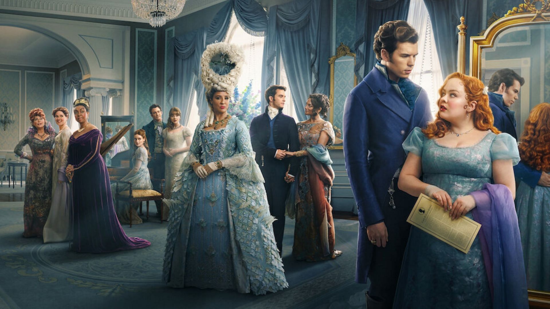 The cast of Bridgerton (Image via Netflix)